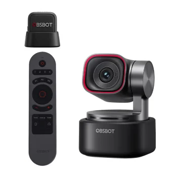4K Веб-камера OBSBOT Tiny 3 Mic Combo с микрофоном и пультом