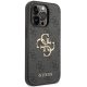 Guess iPhone 15 Pro Case 4G Big Metal Logo, Grey