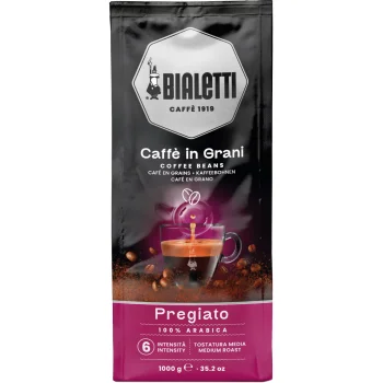 Bialetti Esperto Grani Pregiato pupiņu kafija, 1 kg