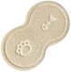 Non-slip Dog Cat Pet Bowl Mat, Beige