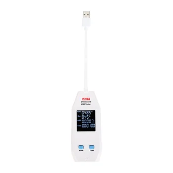 USB-тестер Uni-T UT658LOAD с электронной нагрузкой 60W, белый