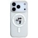 Karl Lagerfeld IML Karl Choupette Glitter MagSafe Phone Case Cover iPhone 17 Pro Max - Transparent