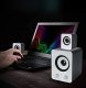 Компьютерные колонки 2.1 с сабвуфером и питанием от USB, 11Вт, белые