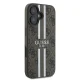 Guess 4G Printed Stripes MagSafe vāciņš iPhone 16 Plus, brūns