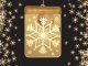 3D LED Window Stained Glass, Christmas Decoration, Warm Light