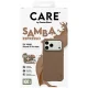 Чехол PanzerGlass для iPhone 17 Pro Max CARE Fashionable Samba MagSafe, коричневый