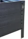 Высокая грядка Klasika Woodlook, 150x75x30 см, серая