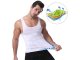 Vīriešu Novājēšanas Krekls, Kompresijas Veste, Balts, Izmērs M | Men\'s Slimming Shirt, Compression Vest