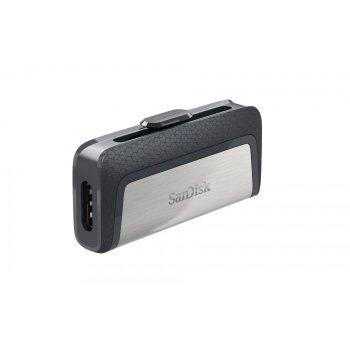 SanDisk 64GB Ultra Dual Drive USB 3.1 Type-C zibatmiņa, sudraba