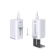 Forever Light PURE FLB-10 KIRSTEN LED galda lampa ar klipsi, balta