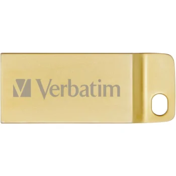 USB-флешка Verbatim Metal Executive 32 ГБ, USB 3.0, золотистая