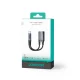 Joyroom SY-C02 2-in-1 USB-C uz USB-C un 3.5mm audio adapteris, melns