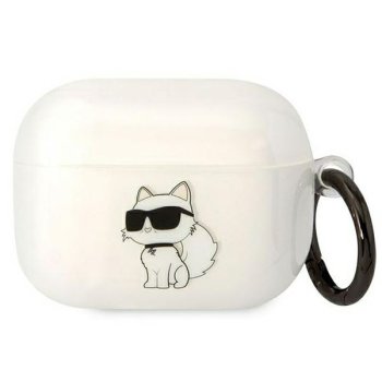 Karl Lagerfeld чехол для AirPods Pro Choupette Collection Прозрачный