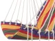 Dārza Mājas Šūpuļtīkls Šūpuļkrēsls ar Koka Rāmi, Daudzkrāsains | Brazilian Hanging Garden Swing Hammock...