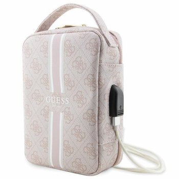 Guess Laptop Backpack Bag Rucksack, Pink Printed Stripes | Рюкзак Сумка Ранец