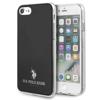 Apple iPhone 8 / 7 / SE (2020) (2022) 4.7" US Polo Shiny Case Cover (USHCI8TPUBK), Black | Telefona Maciņš Vāks...