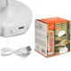 LED galda lampa ar bezvadu lādētāju 10W, aptumšojama, 3 režīmi, balta, LTC
