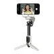 Aochuan M1 Pro stabilizators ar RGB apgaismojumu, balts