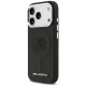 Чехол Karl Lagerfeld Initial & Metal Logo MagSafe для iPhone 17 Pro Max — черный