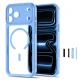 Чехол Tech-Protect MagPeak MagSafe CC для iPhone 18 Pro Max / 17 Pro Max, Clear Blue