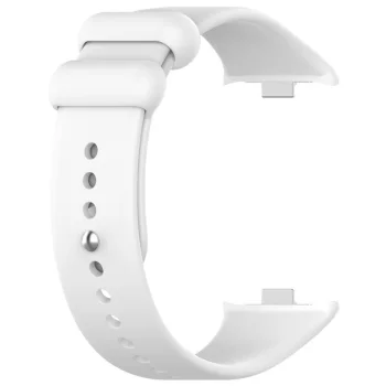Силиконовый ремешок Telcon для Mi Band 8 Pro / M8 Pro, белый