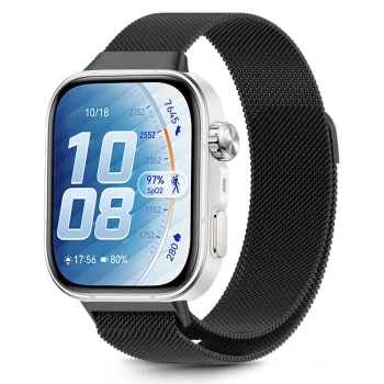 Tech-Protect MilaneseBand Strap for Huawei Watch Fit 3, Black