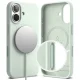 Силиконовый магнитный чехол Ringke MagSafe для iPhone 17 Pro - мятный