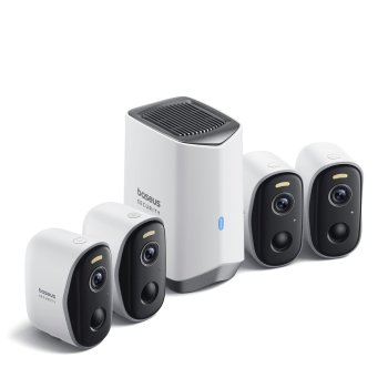 Комплект уличных камер видеонаблюдения Baseus Security N1 Plus (4 камеры), 2K