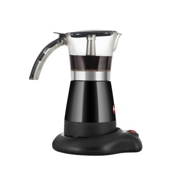 Eldom KA50 Electric Moka Pot 300 ml 6-Cup, Black