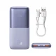 Внешний аккумулятор Baseus Bipow Pro 10000mAh 20W фиолетовый с кабелем USB Type A -...