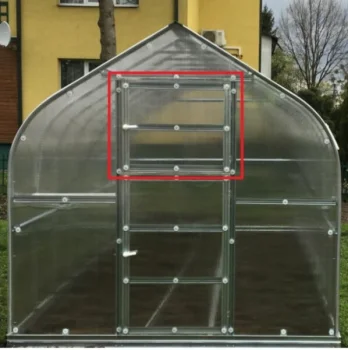 Дополнительная форточка для теплицы KLASIKA STANDART 800x670 мм