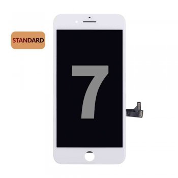 Apple iPhone 7 LCD + Touch Panel, White | Telefona Ekrāns / Displejs - Balts