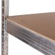 Угловой складской стеллаж 180x90x40 см оцинкованная сталь 5 полок 875...
