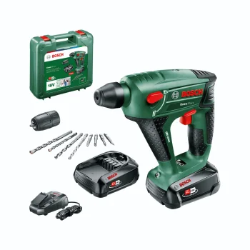 Аккумуляторный перфоратор Bosch Uneo Maxx 18 В, 2x 2.5 Ач