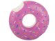 Rubber Squeaky Toy for Dogs and Cats, Donut Shape, Pink