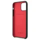 Силиконовый чехол Ferrari Silicone для iPhone 11 Pro Max, черный