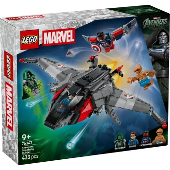 LEGO Marvel Super Heroes 76347 Avengers: Doomsday Quinjet Building Set