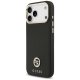 Guess iPhone 17 Pro Max Case Grained Strass Logo MagSafe, Black