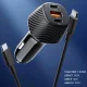 Автомобильное зарядное устройство Spigen Essential EV1133 с 3 портами –...