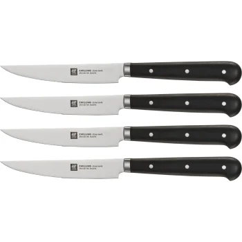 ZWILLING steika nažu komplekts, 4 gab., 12 cm, melns