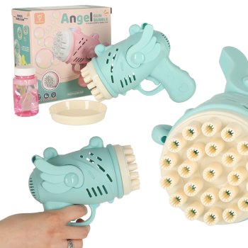 Soap Bubble Gun with Wings, Blue