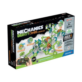 GEOMAG GEO-757 Konstruktors Magnētiskie Celtniecības Bloki Zobrati, 153 gab | Constructor Magnetic Building Blocks...
