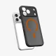 Spigen Ultra Hybrid MagSafe vāciņš iPhone 17 Pro Max, melns/oranžs