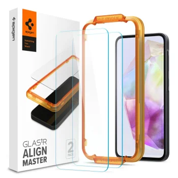 Spigen Glass tR AlignMaster aizsargstikls Samsung Galaxy A55 (2 gab.)