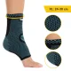 4Fizjo 923 elastīga potītes locītavas ortoze, XL, melna/zila