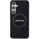 Mercedes AMG Samsung Galaxy S24+ vāciņš Silicone Carbon Pattern MagSafe, melns