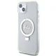 Прозрачный чехол Guess Ring Stand Script Glitter MagSafe для iPhone 15 Plus / 14 Plus