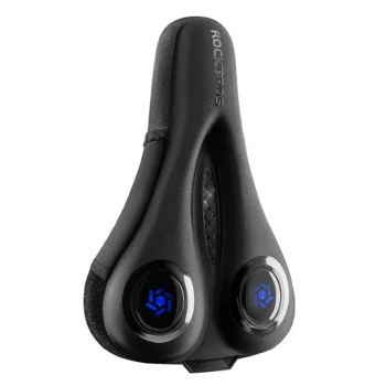 Rockbros LF044BL velosipēda sēdekļa pārvalks ar lietus pārsegu, melns/zils
