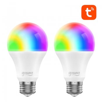 Viedā spuldze LED WB4 (2 gab.) Gosund (RGB) E27 Tuya | Smart Bulb (2-pack)