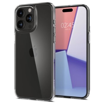 Spigen Airskin Hybrid Case for iPhone 15 Pro Max, Clear